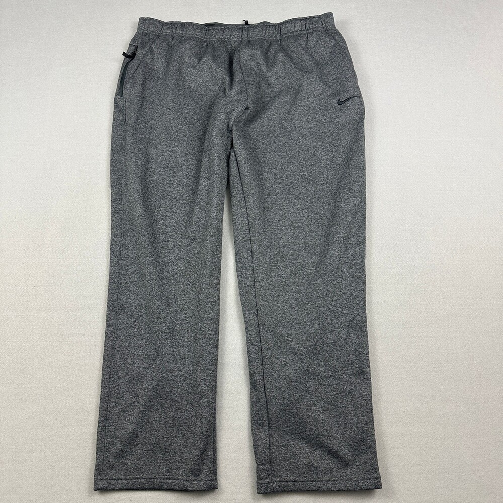 Nike Pants Men 4XL Gray Straight Fleece Joggers Dri Fit Sweatpants XXXXL